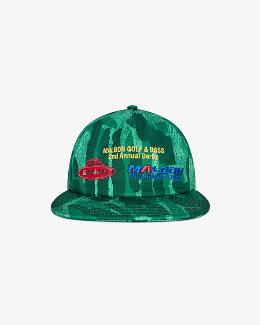 Malbon Derby Snapback - Divot Camo Jungle