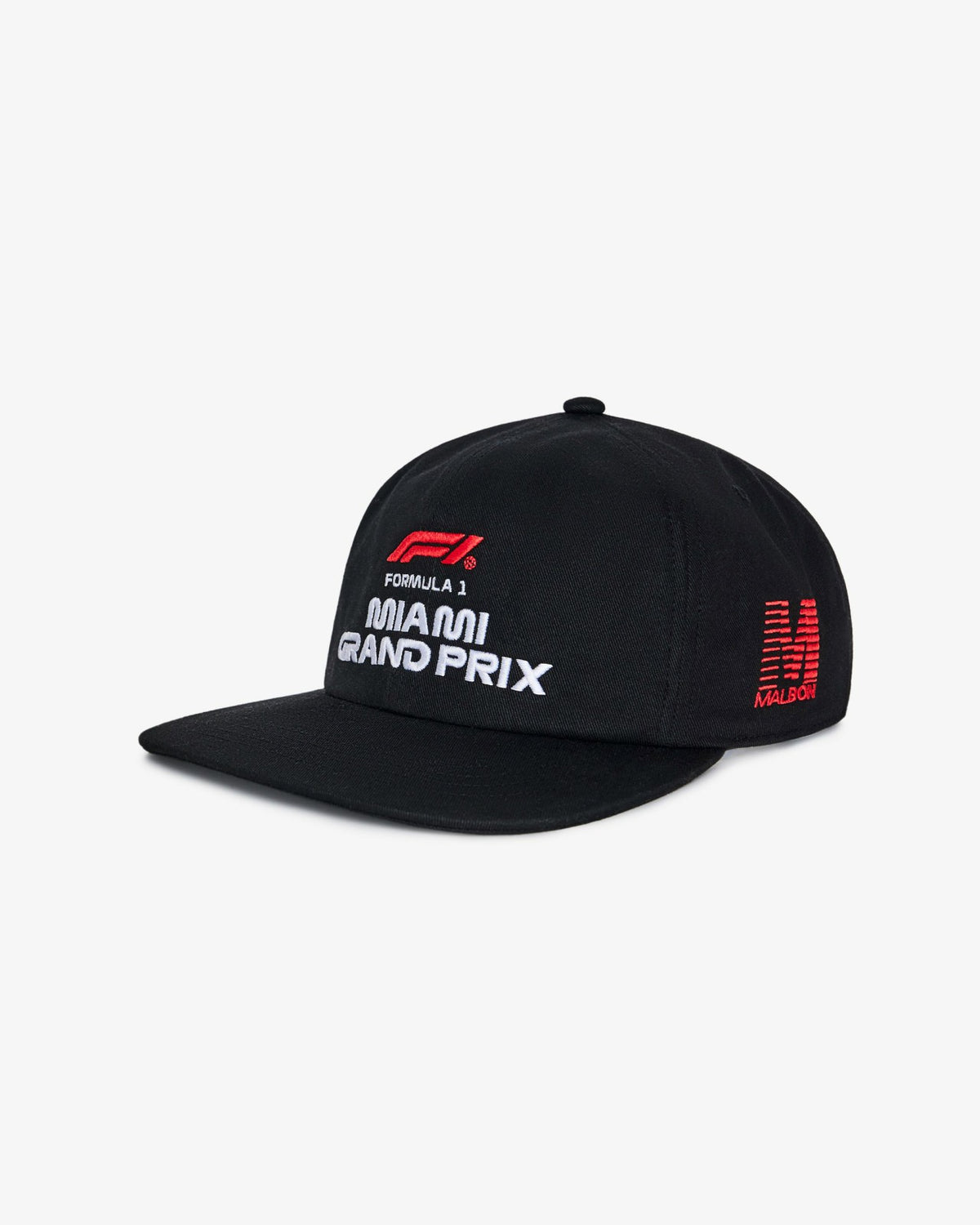 Malbon Grand Prix Tune-Up Snapback - Black