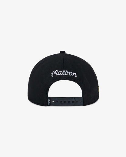 Malbon Grand Prix Tune-Up Snapback - Black