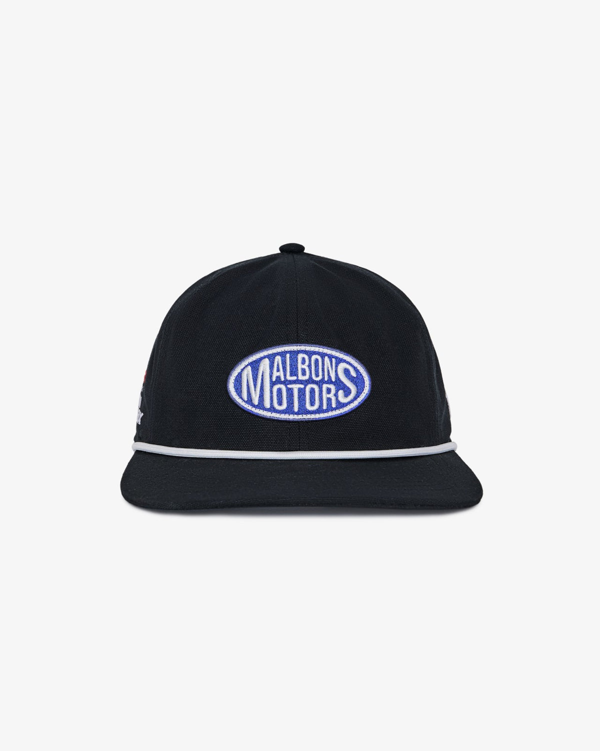 Malbon Grand Prix Speed Shop Rope Hat - Black