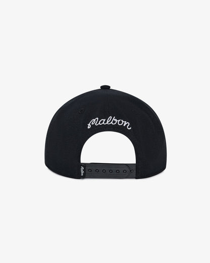 Malbon Grand Prix Speed Shop Rope Hat - Black