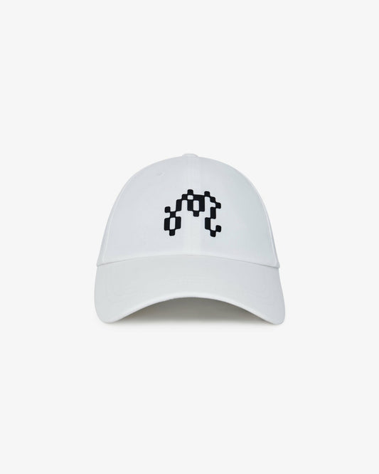 Malbon Ceri Dad Hat - White