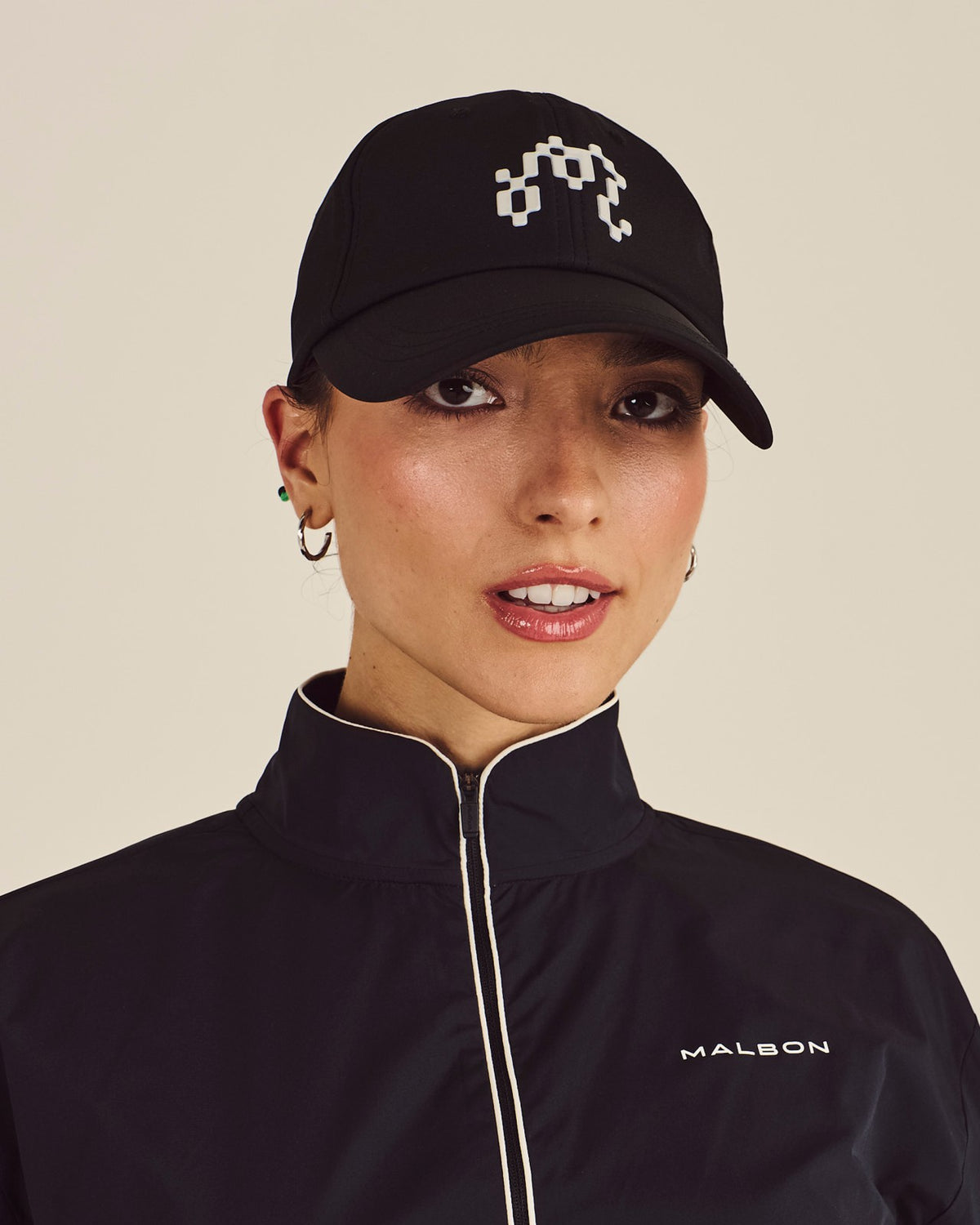 Malbon Ceri Dad Hat - Black