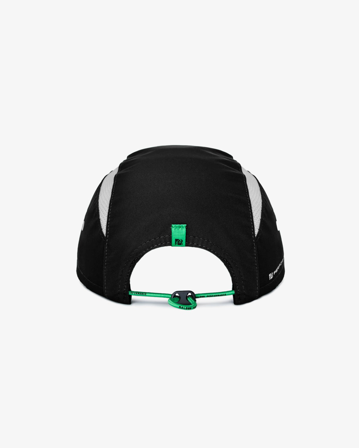 Malbon Performance Mesh Panel Bungee Hat - Black