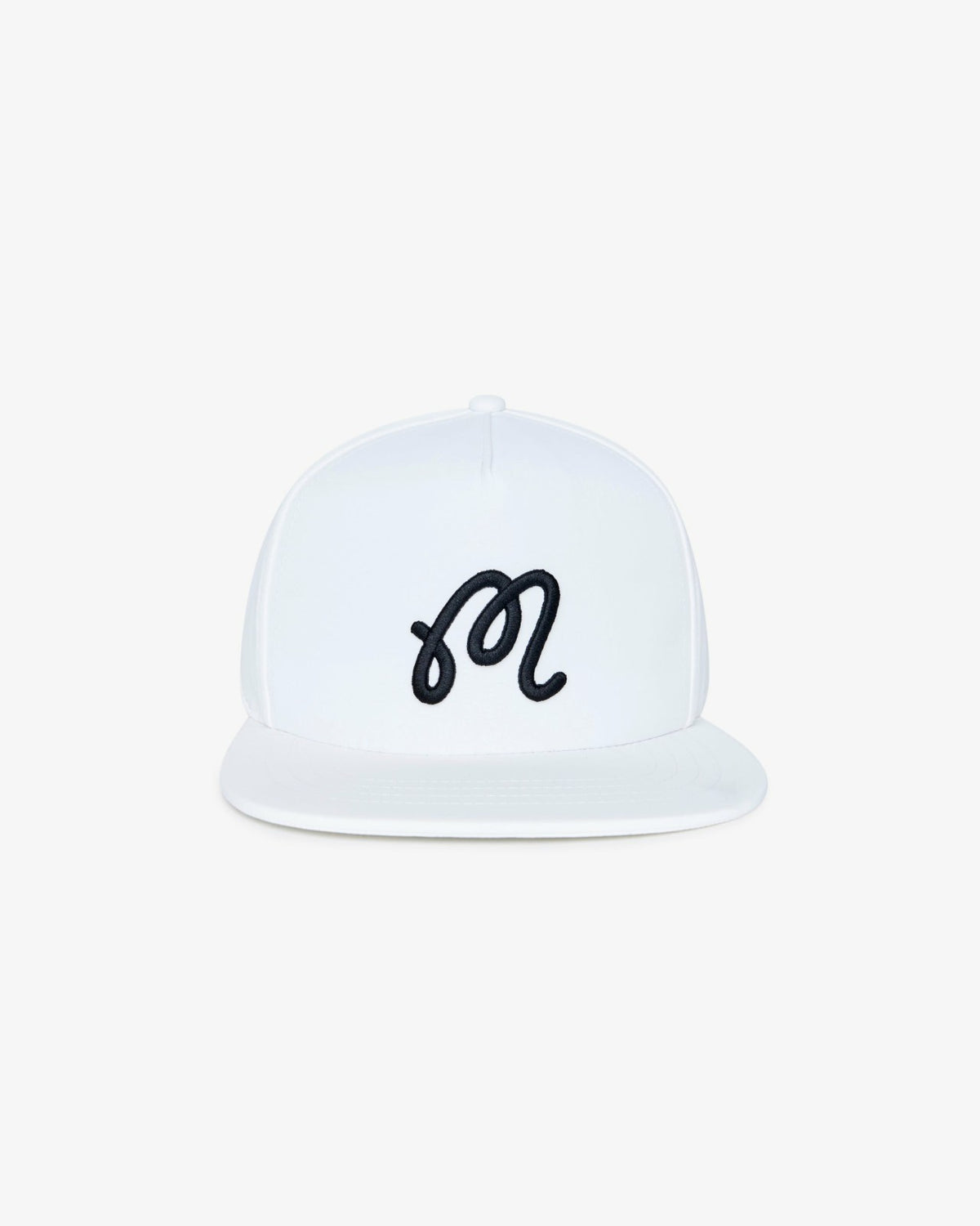 Malbon M Snapback - White