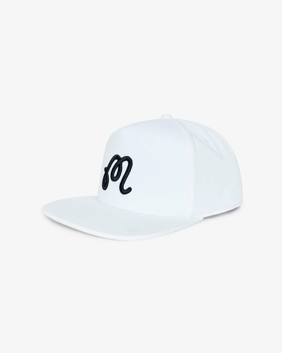 Malbon M Snapback - White