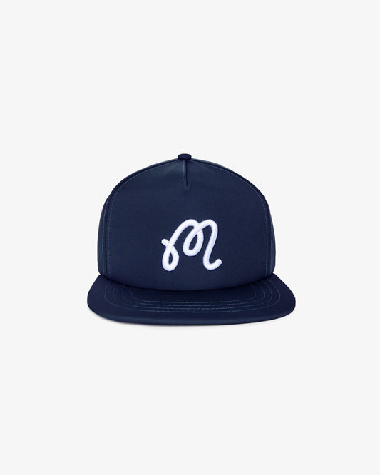Malbon M Snapback - Navy