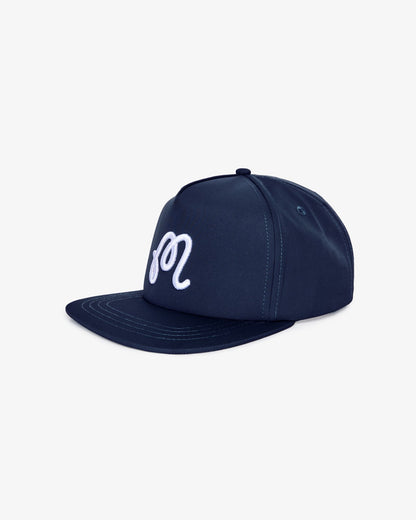 Malbon M Snapback - Navy