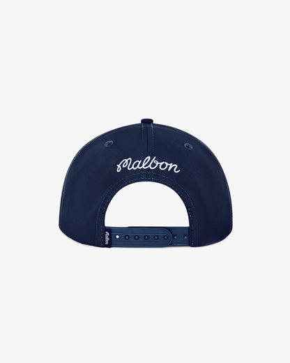 Malbon M Snapback - Navy