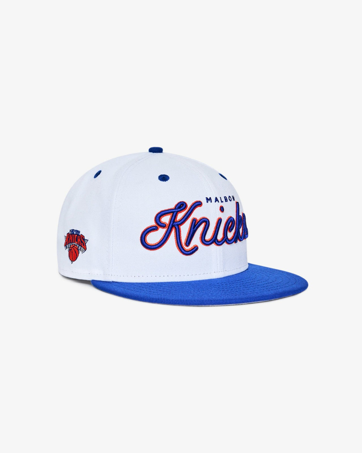 Malbon Knicks New Era 59fifty Fitted Hat - White