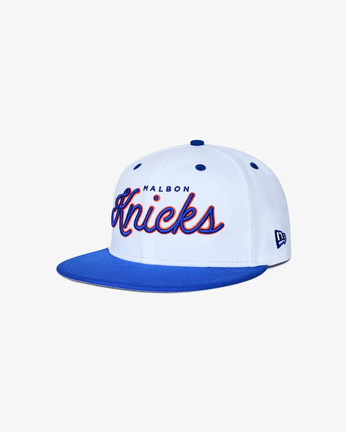 Malbon Knicks New Era 59fifty Fitted Hat - White