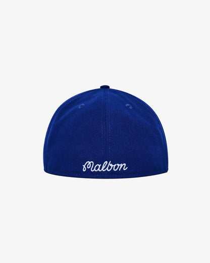 Malbon Malbon X New Era 59fifty M Script - Blue/White