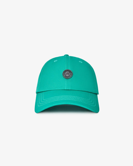 Malbon Stamp Dad Hat - Marine Green