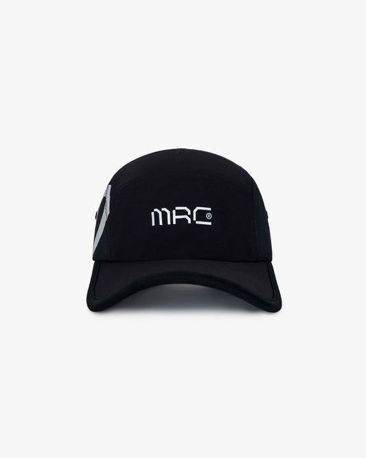 Malbon Mrc 5 Panel Camper Hat - Jet Black