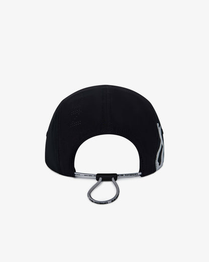 Malbon Mrc 5 Panel Camper Hat - Jet Black