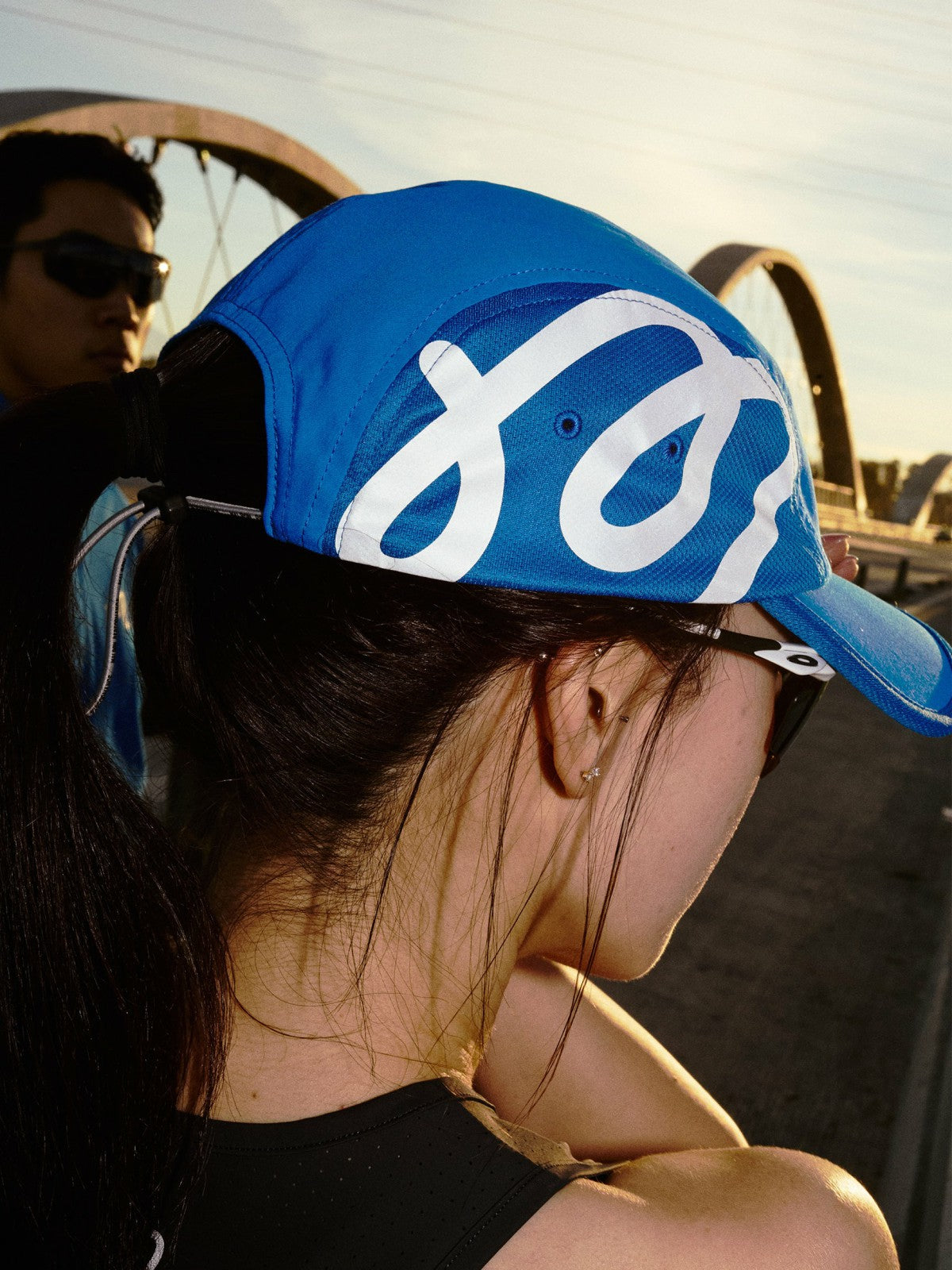 Malbon Mrc 5 Panel Camper Hat - Directoire Blue