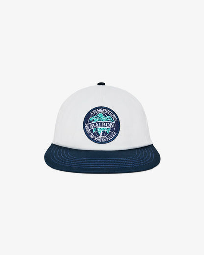 Malbon Palmera Snapback - White
