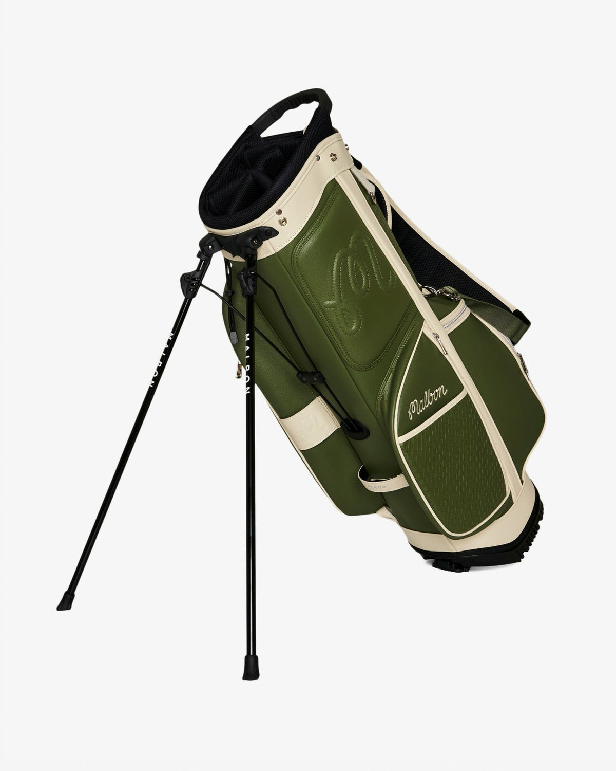 Malbon Artigianale Stand Bag - Cypress Green