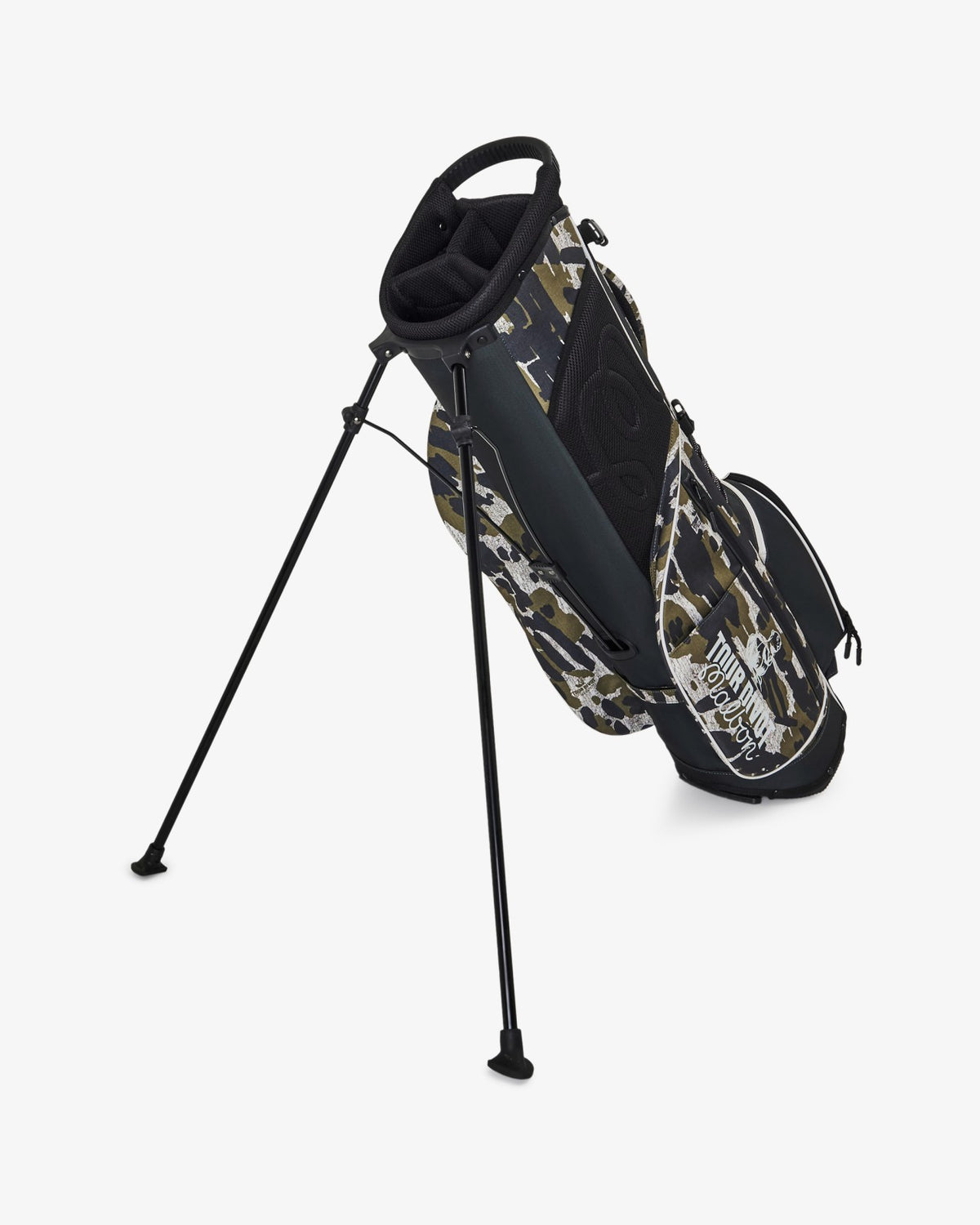 Malbon Tour Divot Camo Walking Bag - Bark Camo
