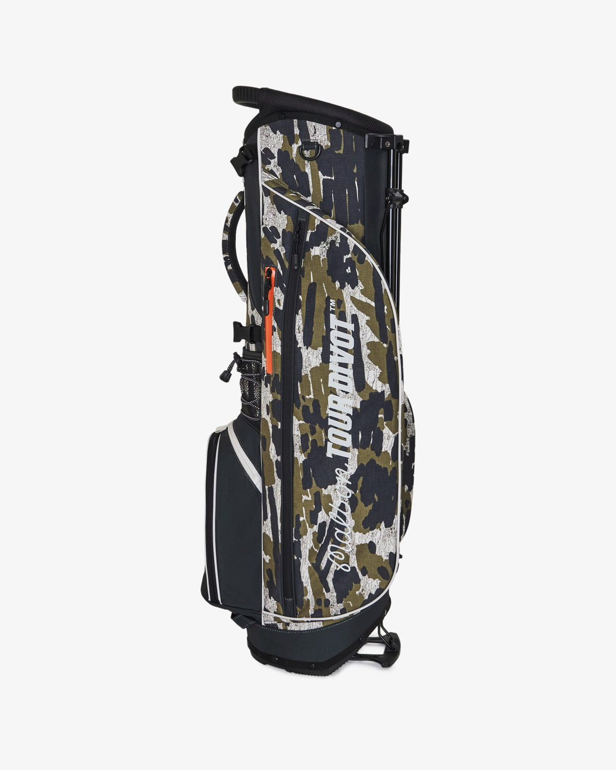 Malbon Tour Divot Camo Walking Bag - Bark Camo