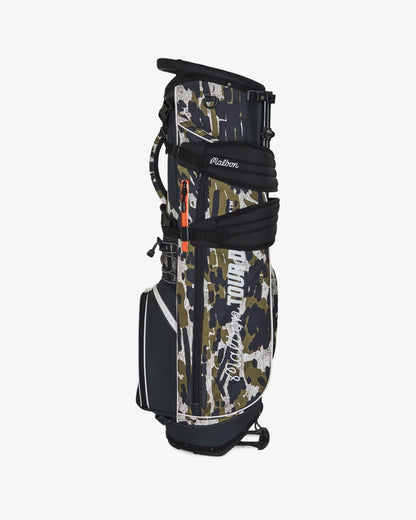 Malbon Tour Divot Camo Walking Bag - Bark Camo