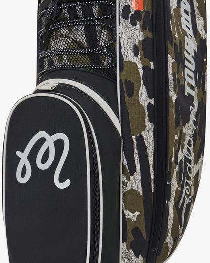 Malbon Tour Divot Camo Walking Bag - Bark Camo