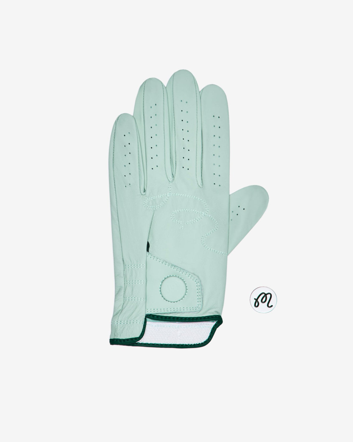 Malbon Palmetto Glove - Green Tint