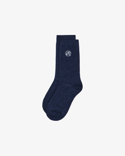 Malbon Bettinardi Cashmere Sock - Sailor Blue