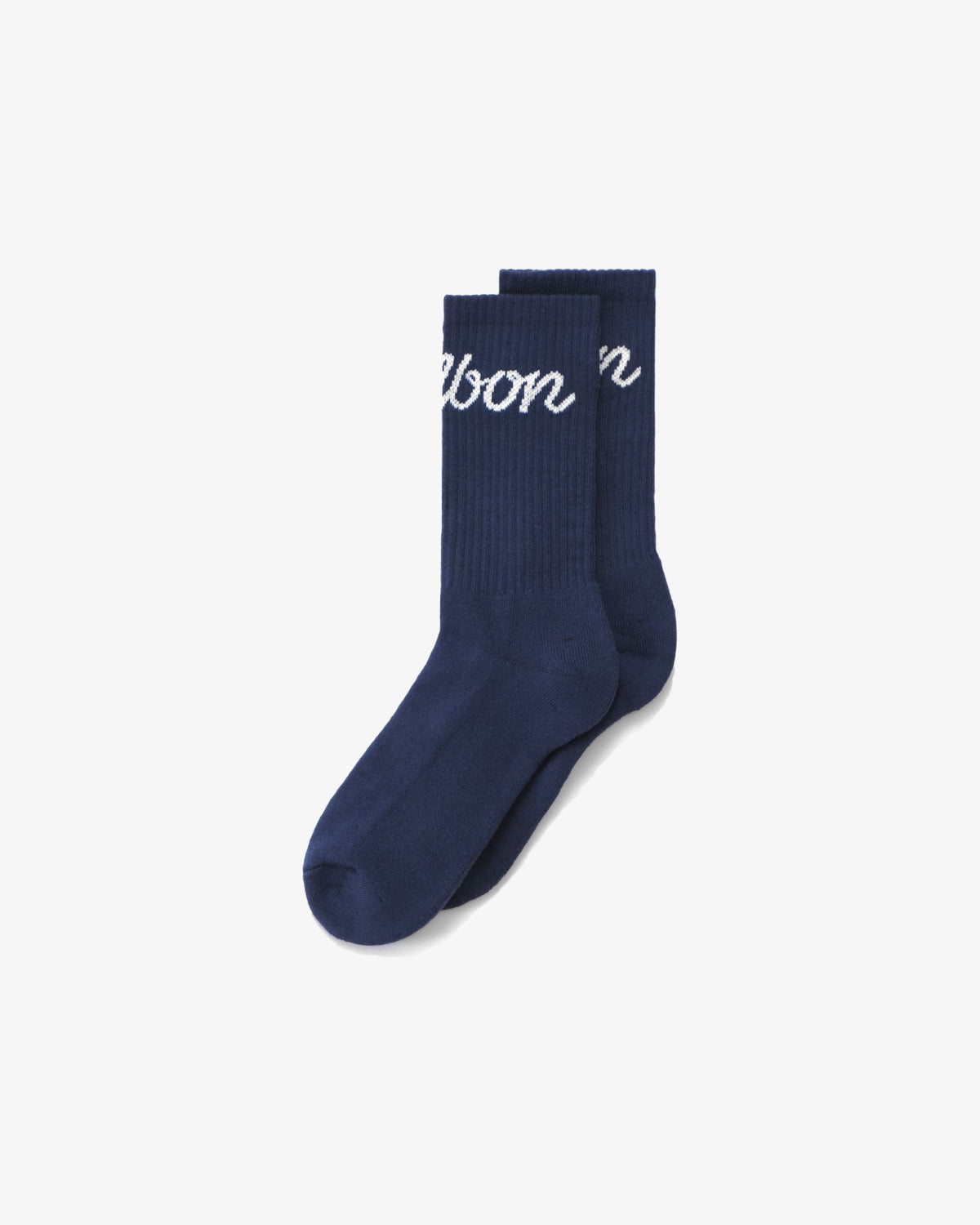 Malbon Bon Script Sock - Navy